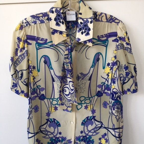 RED Valentino Tops - RED Valentino silk blouse